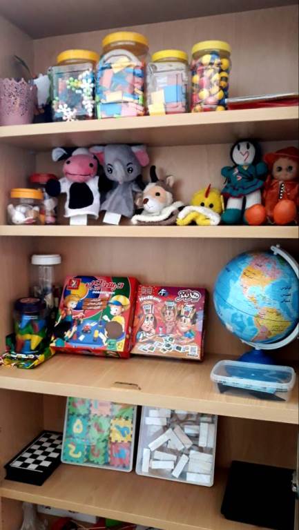 کمد اسباب بازی بخش کودک